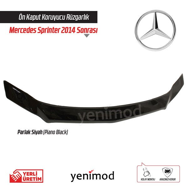 Mercedese Sprinter Kaput Koruyucu 2014 Sonrası