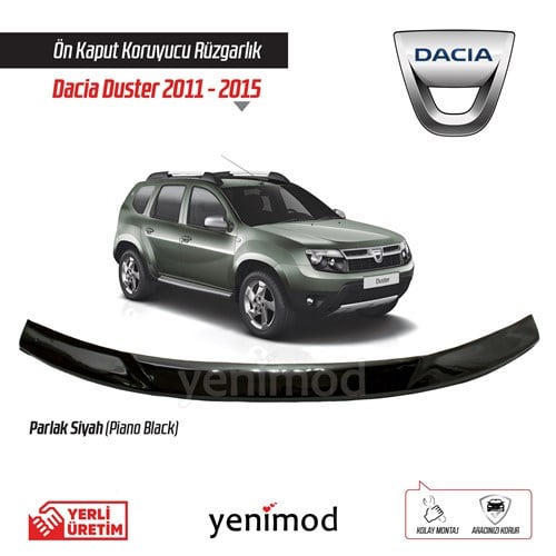 Dacia Duster Kaput Rüzgarlığı 2011-2015 Kaput Koruyucu
