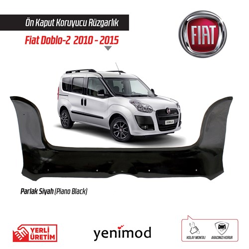 Fiat Doblo 2 Kaput Rüzgarlığı 2010-2015 Kaput Koruyucu