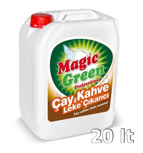 Magic Green Professional Çay Kahve Leke Çıkarıcı 20 lt