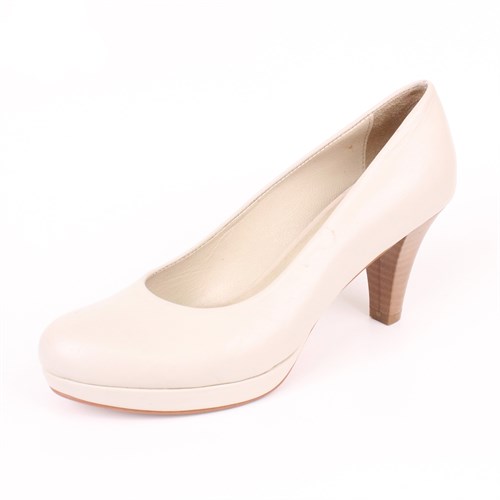 Simge Beyaz Topuklu kadın Ayakkabı